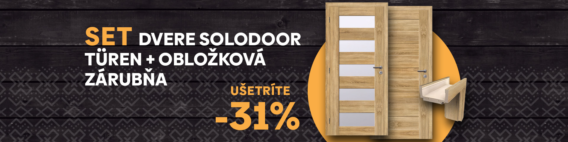 SET dvere Solodoor TÜREN